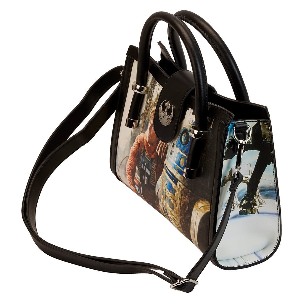 Loungefly: Lucasfilm - Star Wars - Empire Strikes Back Final Frames Crossbody Bag - flash vidéo