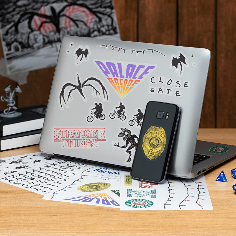 Stranger Things - Set de Stickers "Gadget" - flash vidéo