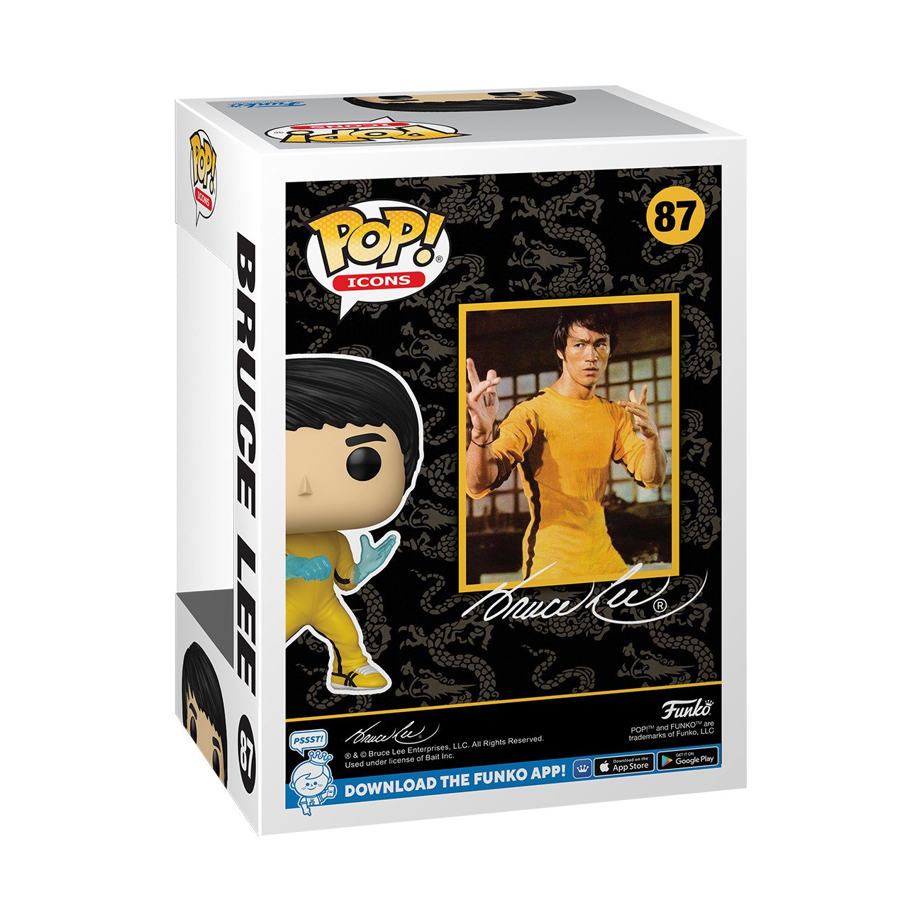 Funko Pop! Icons: Bruce Lee - flash vidéo