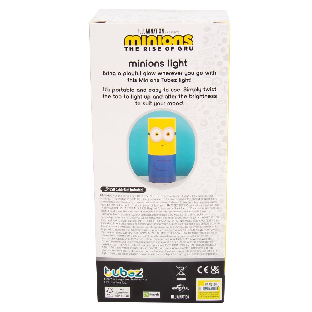 Minions - Lampe Tubez Kevin le Minion - flash vidéo