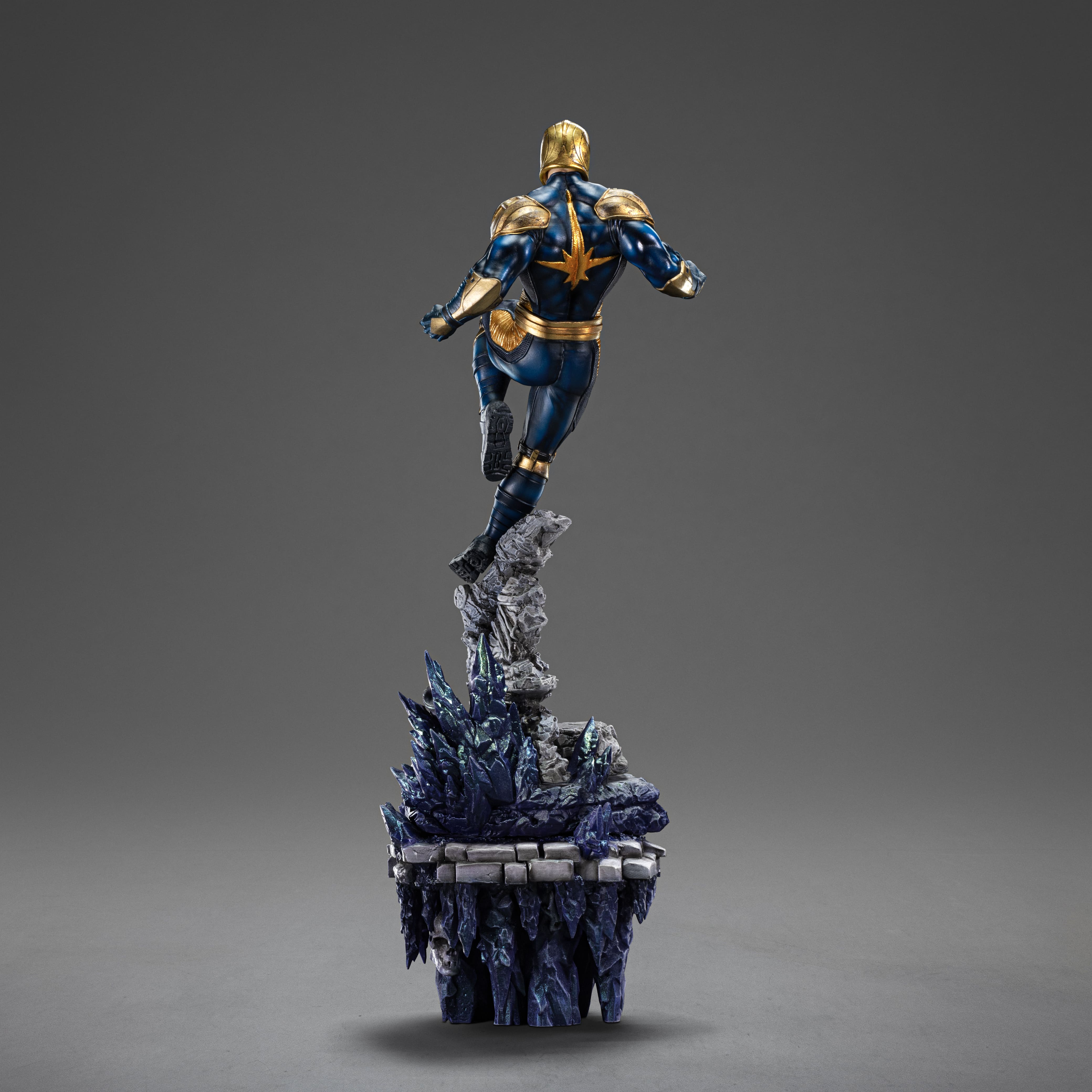 Iron Studios - Deluxe Art Scale 1/10 - Marvel - Nova Statue 41cm - flash vidéo