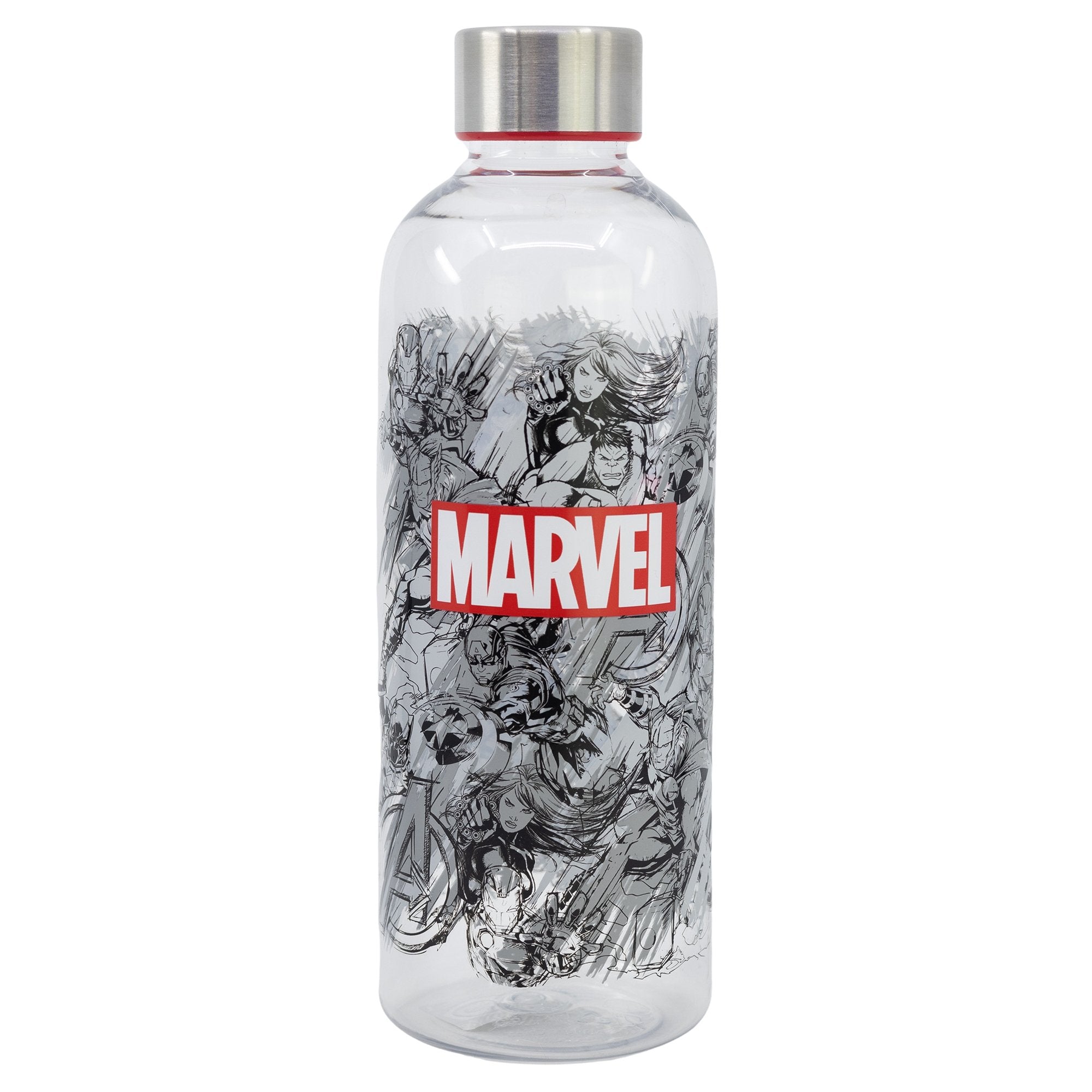 Marvel - Bouteille d'eau Hydro Marvel Patern (PP) - 850ml - flash vidéo