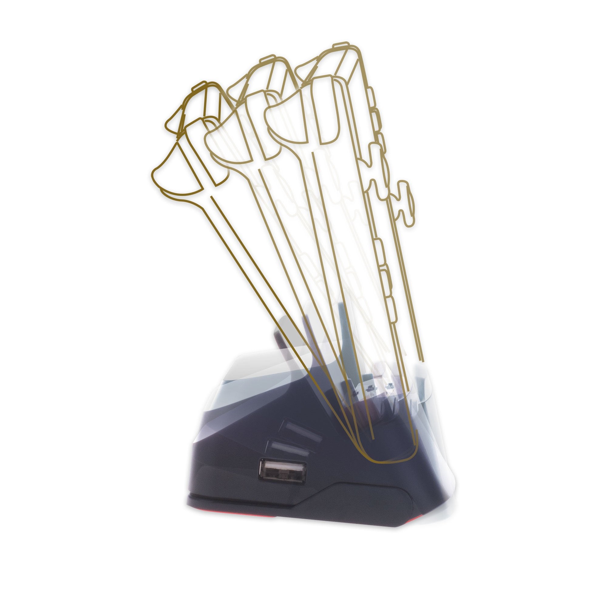 Hogwarts Legacy - Dock et Stand 2 en 1 - Support Recharge + Connexion TV pour Nintendo Switch - flash vidéo