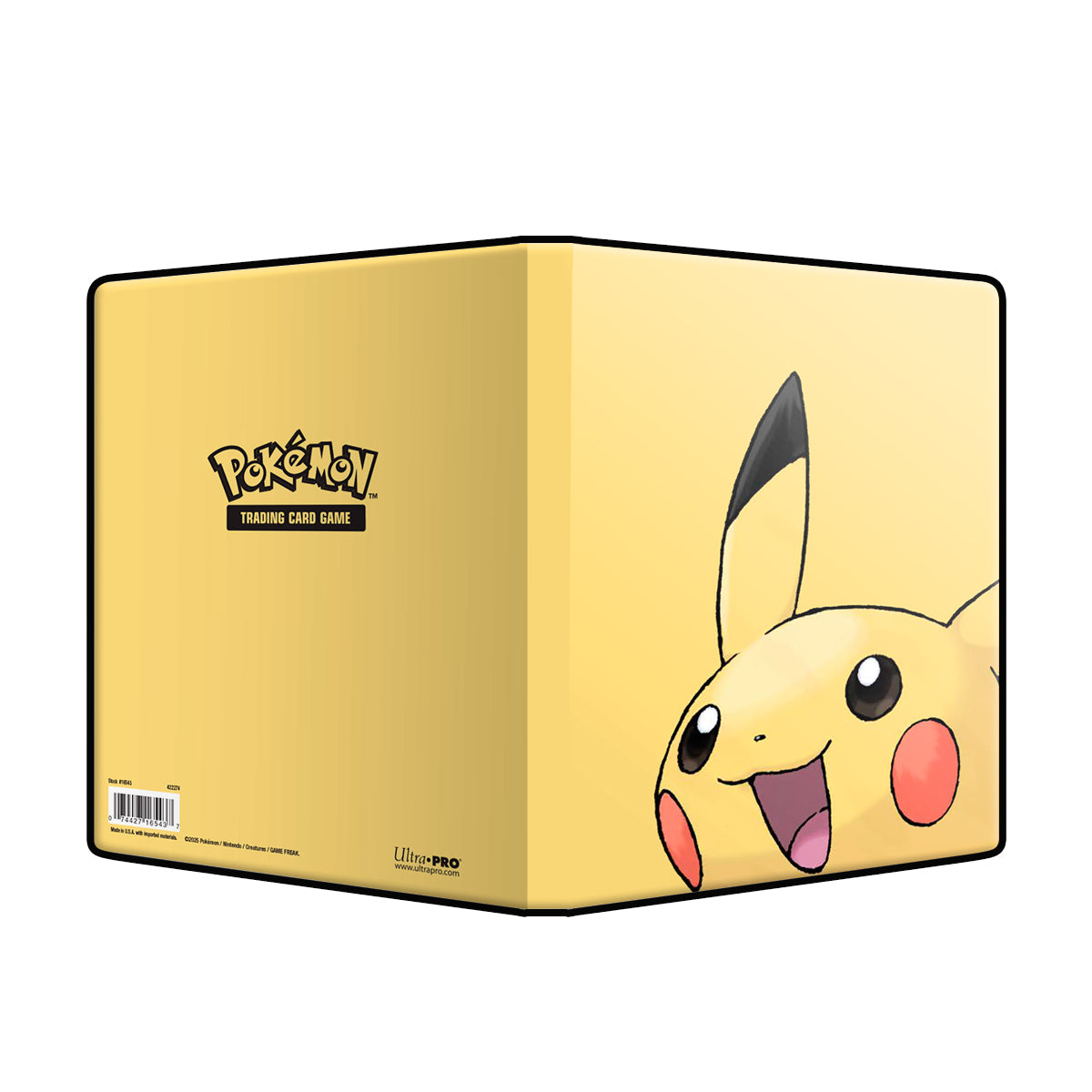 Ultra Pro - Pokémon JCC - Portfolio à 4 pochettes Pikachu - flash vidéo