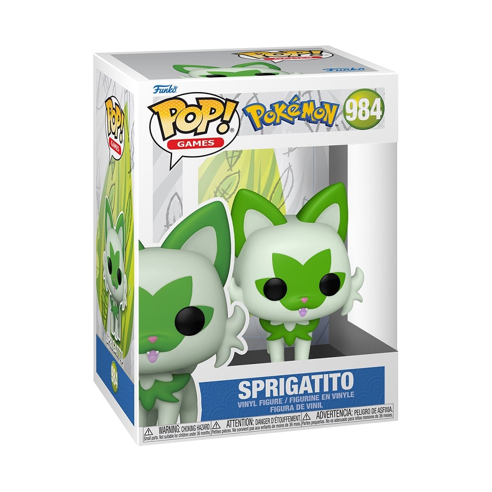 Funko Pop! Games: Pokémon - Poussacha - flash vidéo
