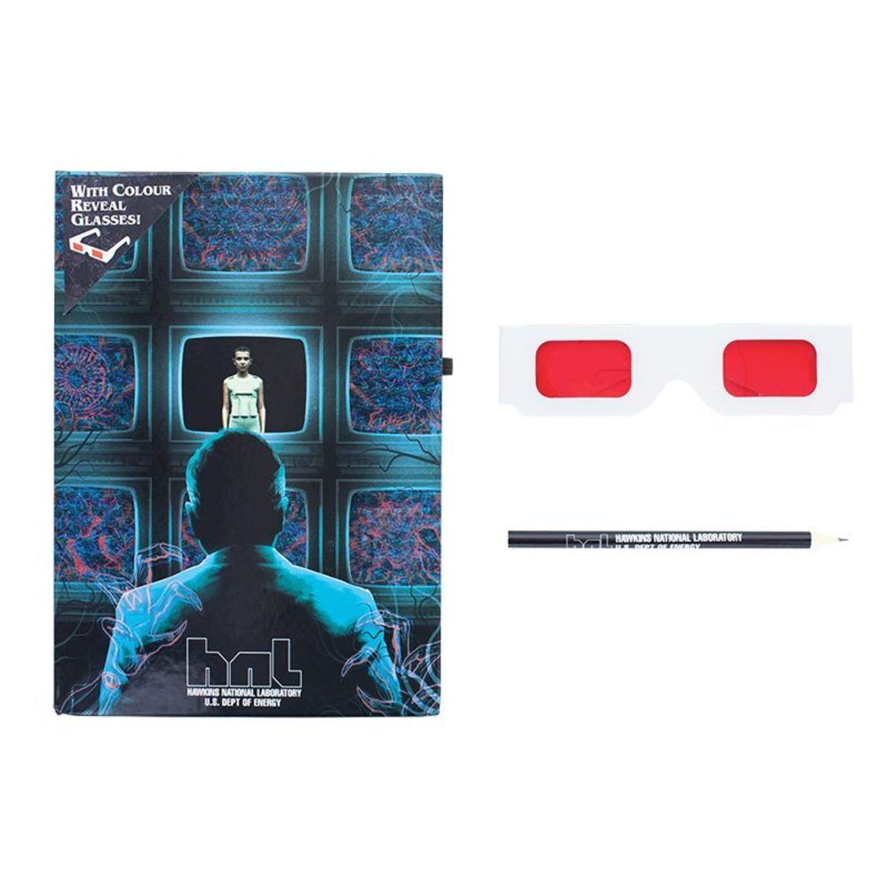 Stranger Things - Cahier 3D Laboratoire Hawkins - flash vidéo
