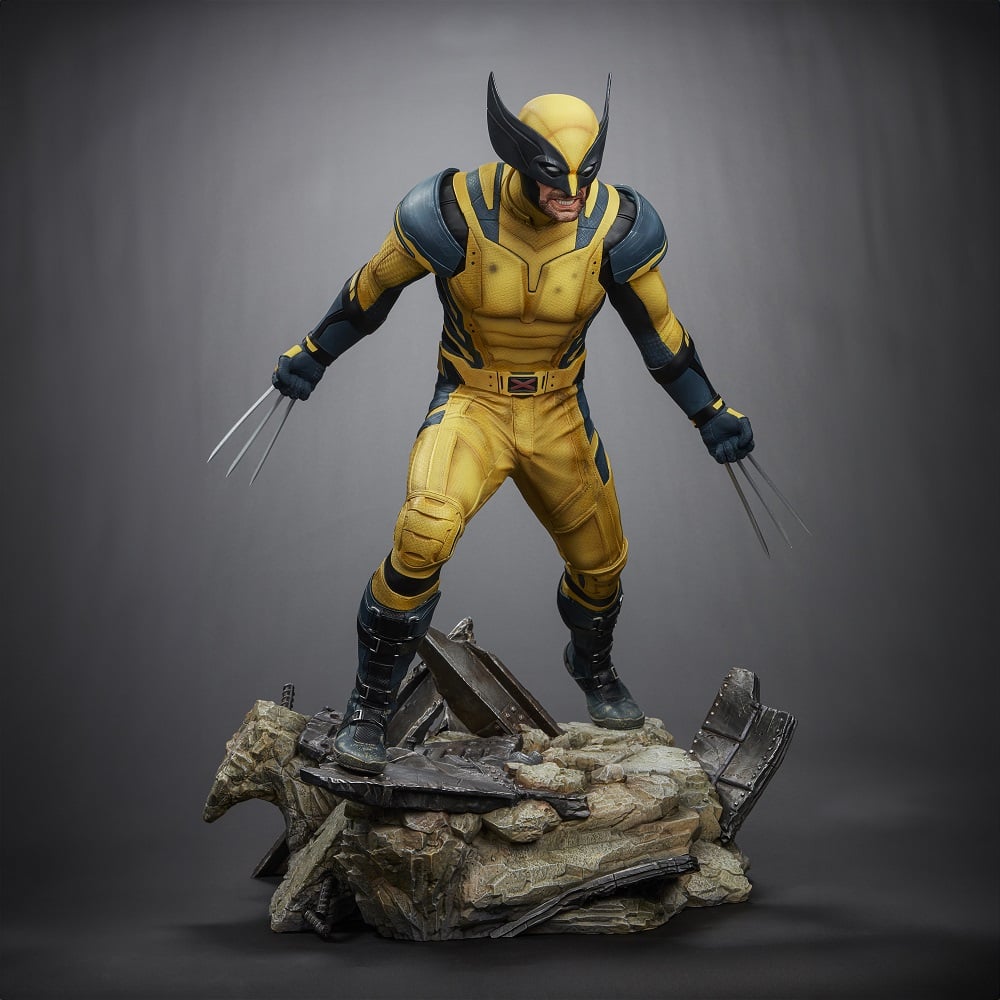 Iron Studios - Legacy Replica 1/4 - Marvel - Deadpool et Wolverine - Wolverine Statue 51cm - flash vidéo