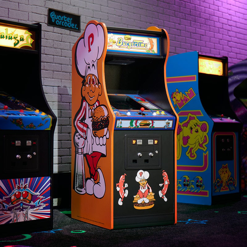 Numskull - Cabine d'arcade Burger Time à l'échelle 1/4 - flash vidéo