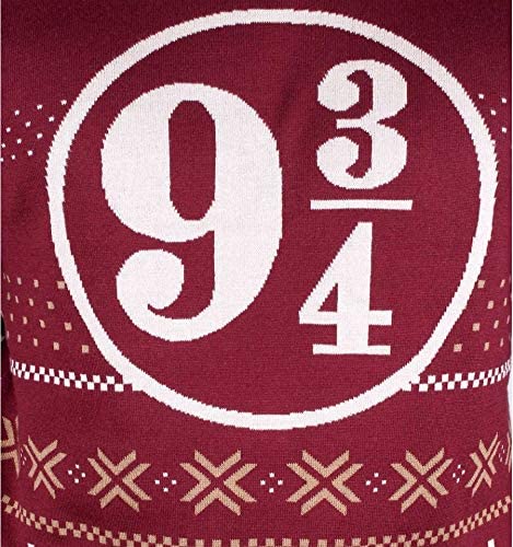 Harry Potter - Pull de Noël 9 3/4 L - flash vidéo