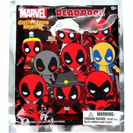 Marvel - Deadpool - Assortiment en blind box de figurines de sac de collection en mousse (Série 1) (24 pcs) - flash vidéo