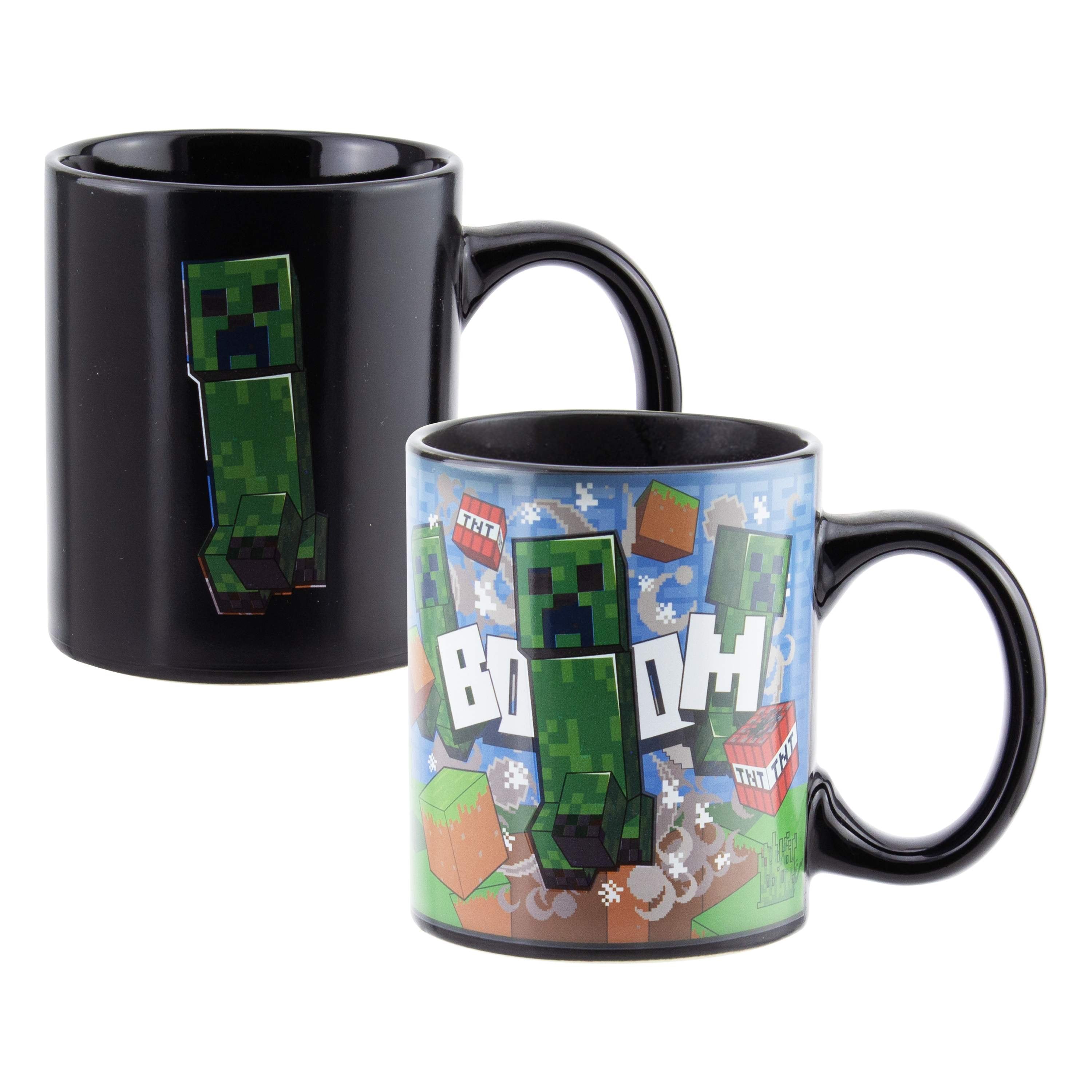Minecraft - Mug thermoréactif Creeper 300ml - flash vidéo