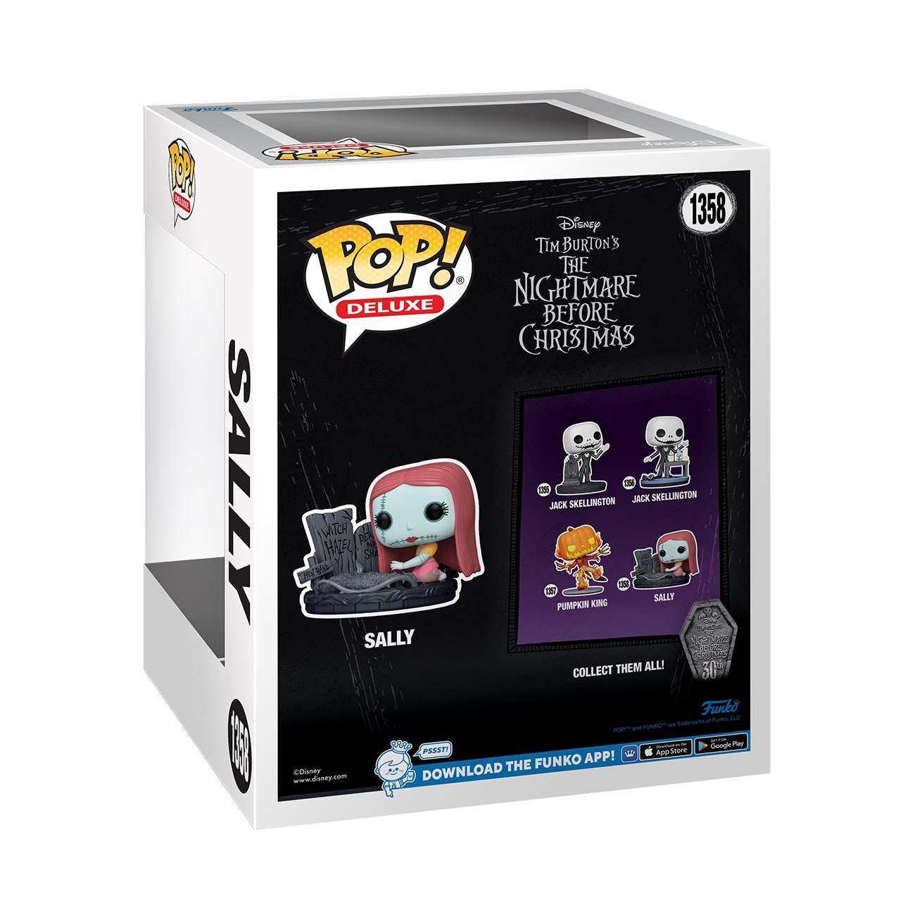 Funko Pop! Deluxe: The Nightmare Before Christmas 30th Anniversary - Sally (with Gravestone) - flash vidéo