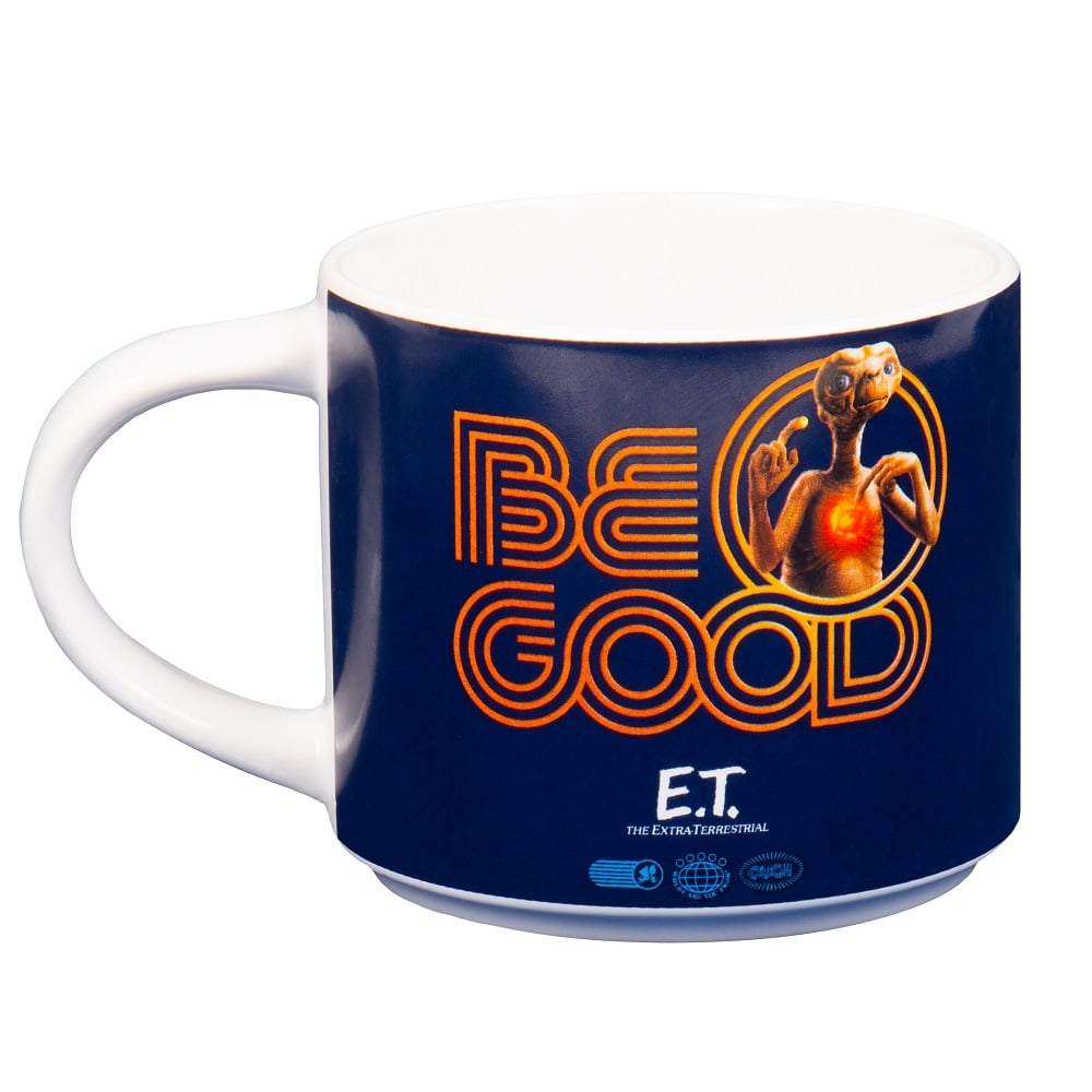 E.T., l'extra-terrestre - Coffret cadeau mug, dessous de verre et porte-clés - flash vidéo