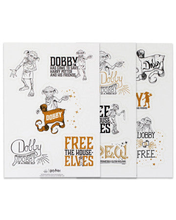 Harry Potter - Feuille d'Autocollants Dobby - flash vidéo