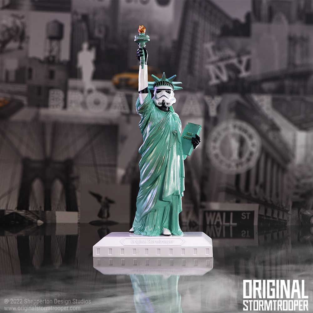 Star Wars - Statuette Stormtrooper "What a Liberty" 23.5cm - flash vidéo