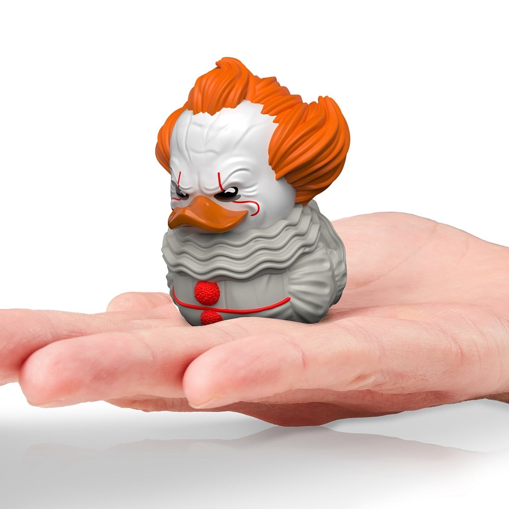 Numskull - Mini TUBBZ Canard de bain - Ça - Pennywise (Édition baignoire) - 8cm - flash vidéo