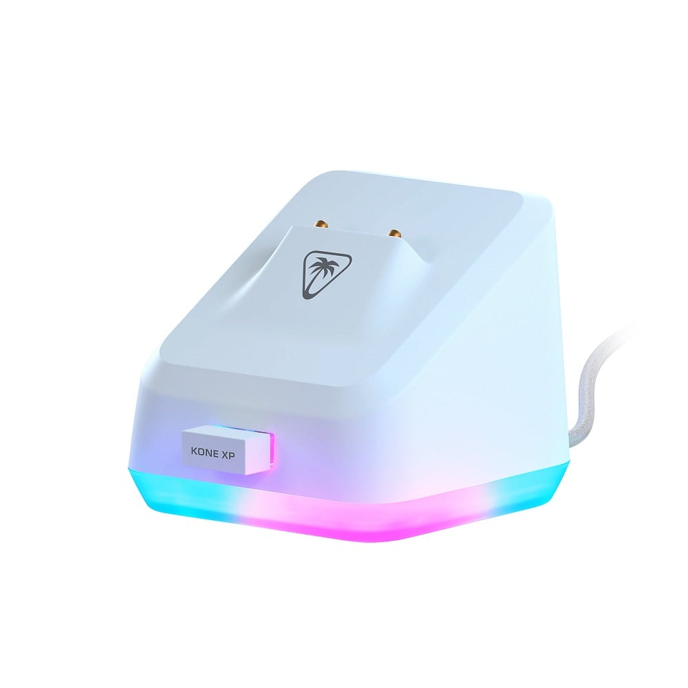 Turtle Beach - Souris de jeu sans-fil optique RGB ultralégère Kone XP Air Blanche - flash vidéo