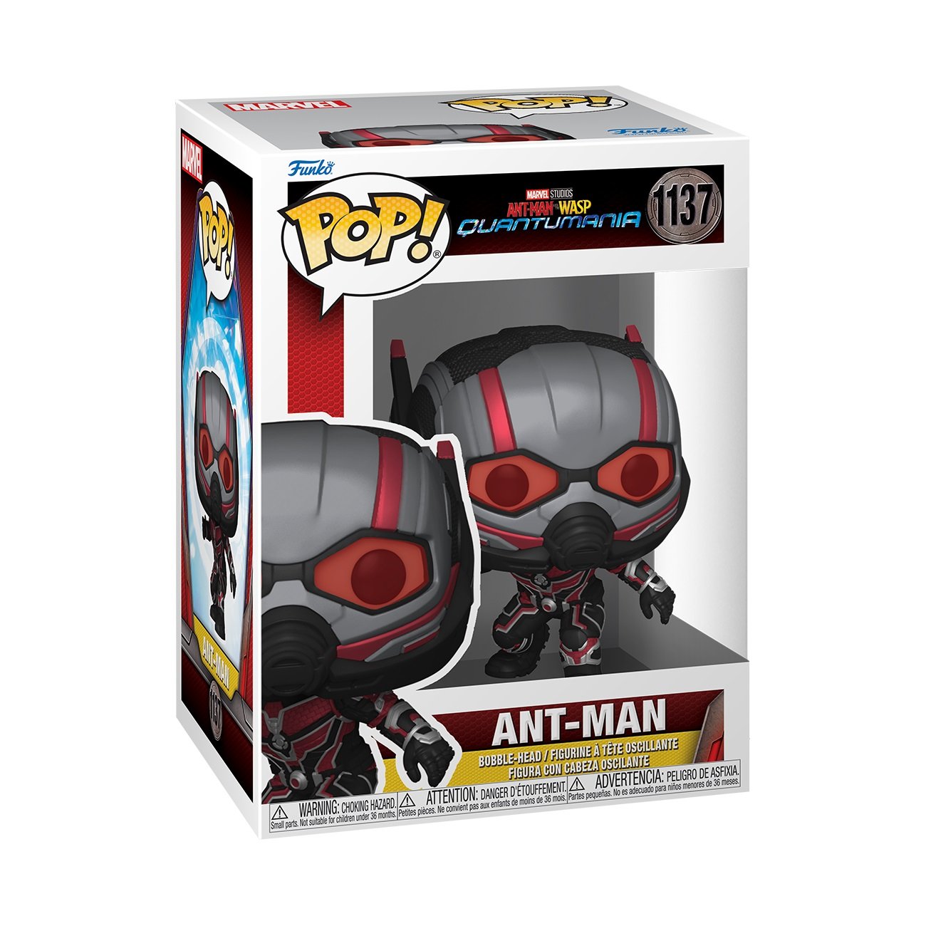 Funko Pop! Marvel: Ant-Man and The Wasp: Quantumania - Ant-Man - flash vidéo