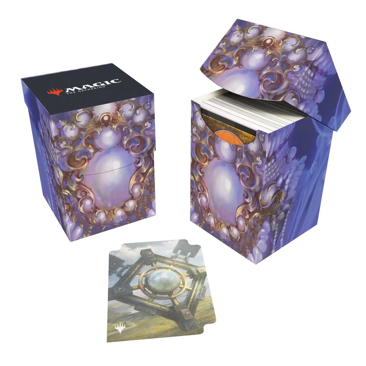 Ultra Pro - Magic: The Gathering - Modern Horizons 3 - 100+ Deck Box Médaillon de perle - flash vidéo
