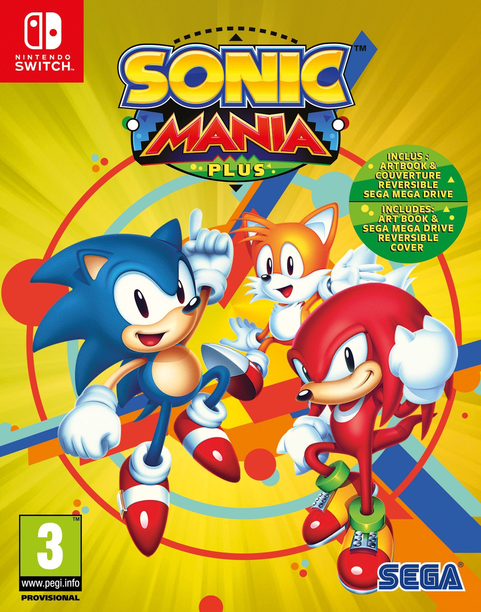 Sonic Mania Plus - flash vidéo