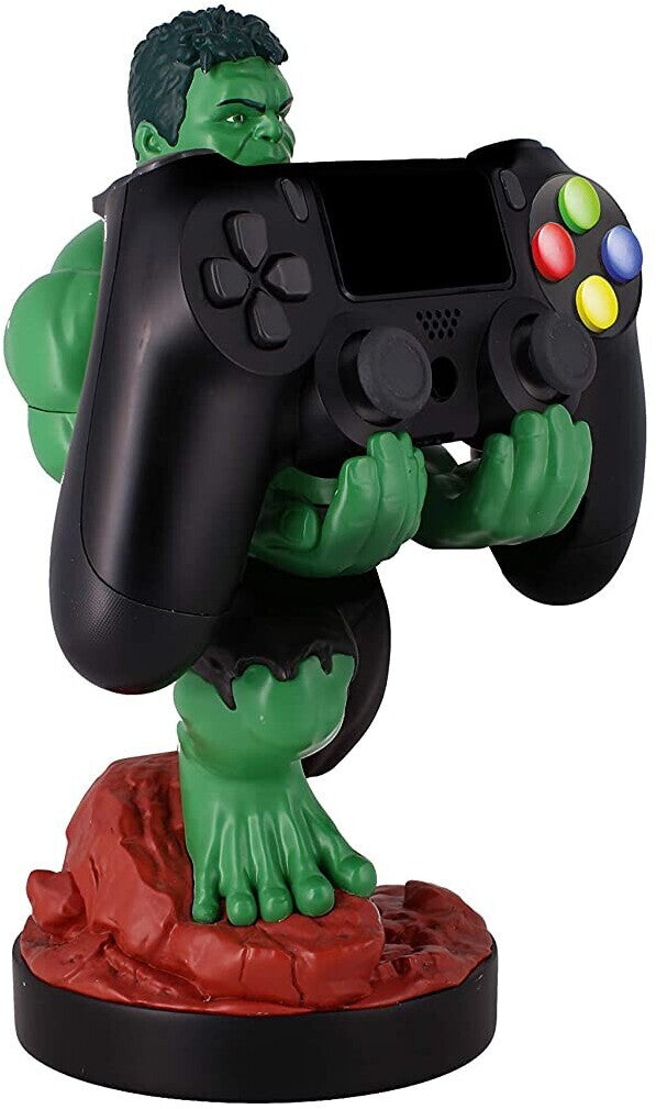 Cable Guys - Marvel - Avengers - Hulk Support Chargeur pour Téléphone et Manette - flash vidéo