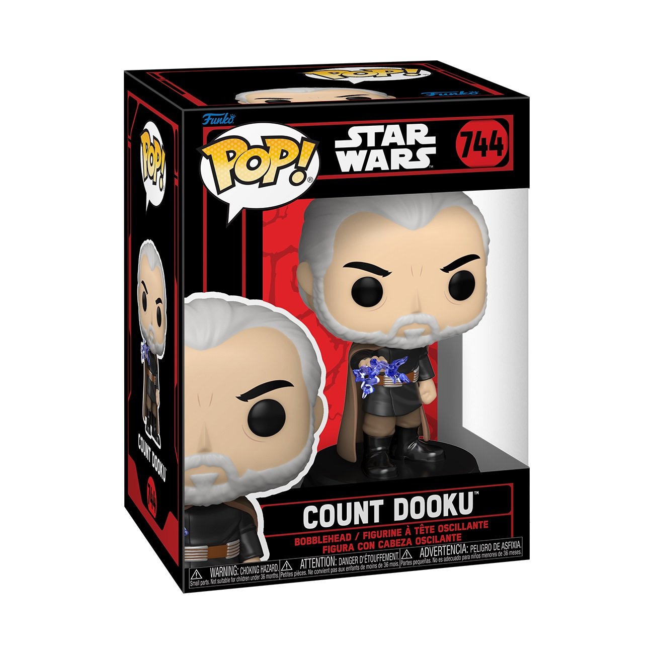 Funko Pop! Star Wars: Dark Side - Count Dooku - flash vidéo