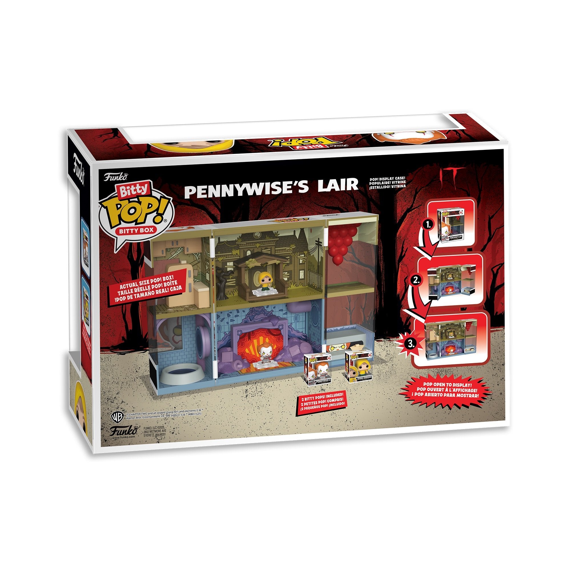 Funko Bitty Pop! Boxes: IT - Funhouse - flash vidéo