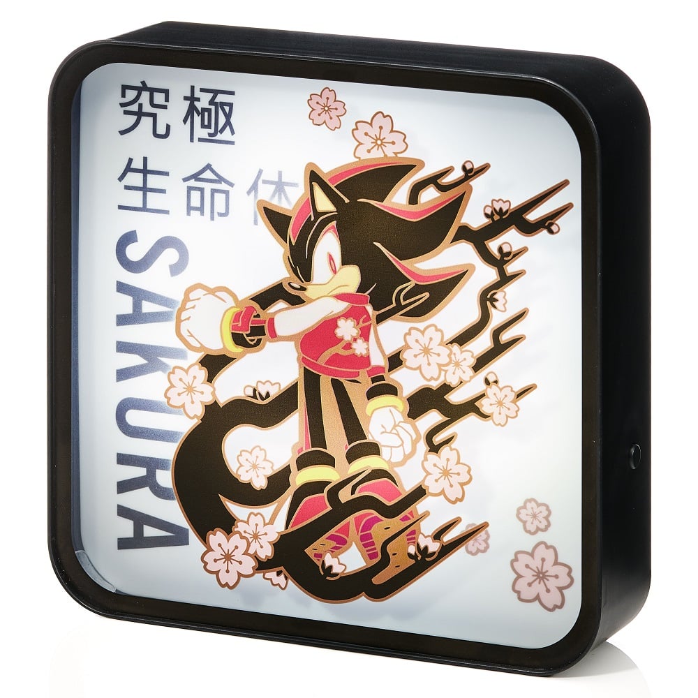 Numskull - Sonic le Hérisson - Lampe en plexiglas Sakura Shadow - flash vidéo