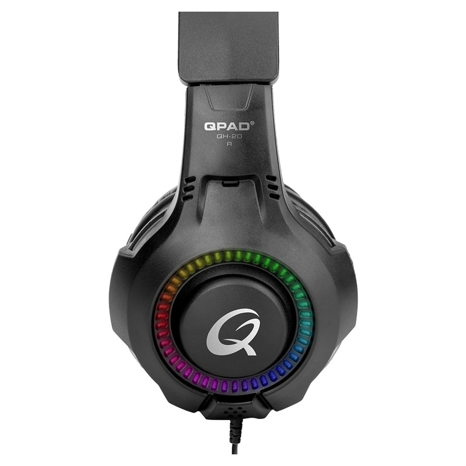 QPAD - QH-20 RGB Stereo Gaming Headset, Multiplatform - flash vidéo