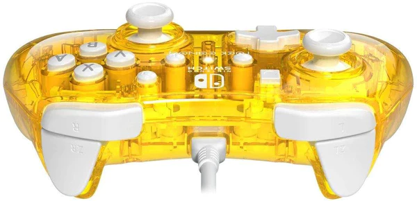 PDP - Manette filaire Rock Candy Jaune pour Nintendo Switch et Switch OLED - flash vidéo