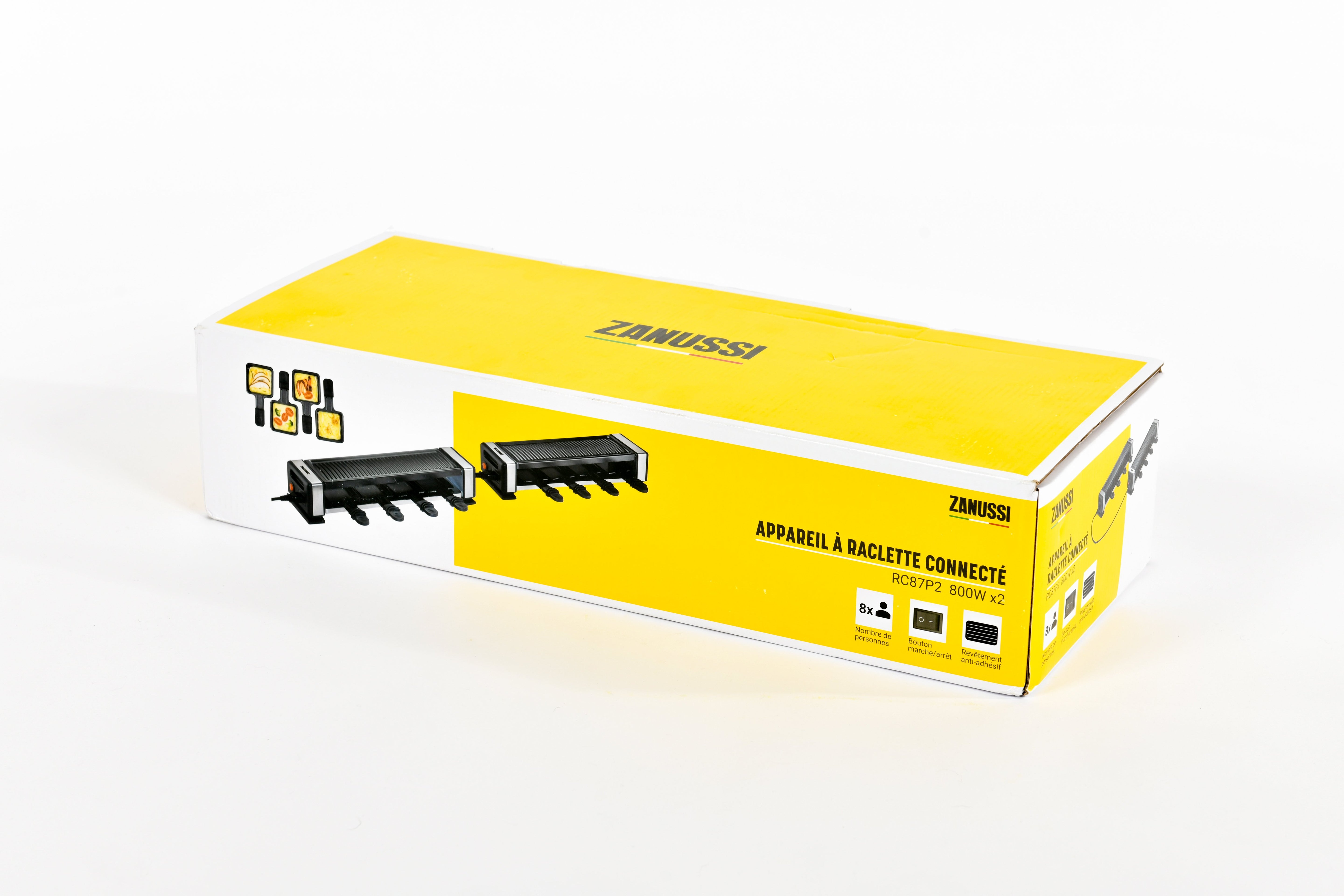 Zanussi - Festive Fun Raclette Family Pack RC87P2 - flash vidéo