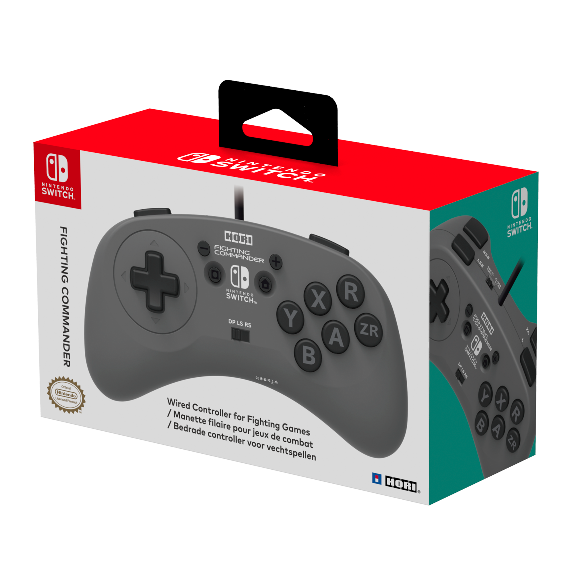 HORI - Fighting Commander Gamepad Nintendo Switch - flash vidéo