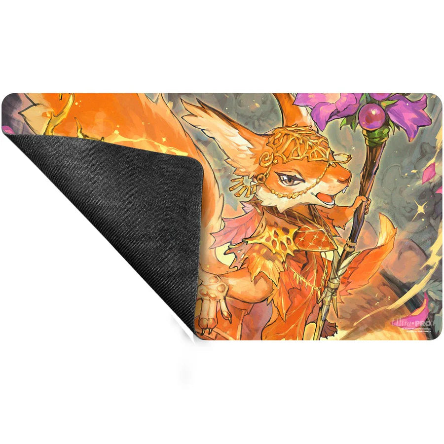 Ultra Pro - Magic: The Gathering - Bloomburrow - Tapis de jeu Hazel de la fleur de racine (60 x 34 cm) - flash vidéo