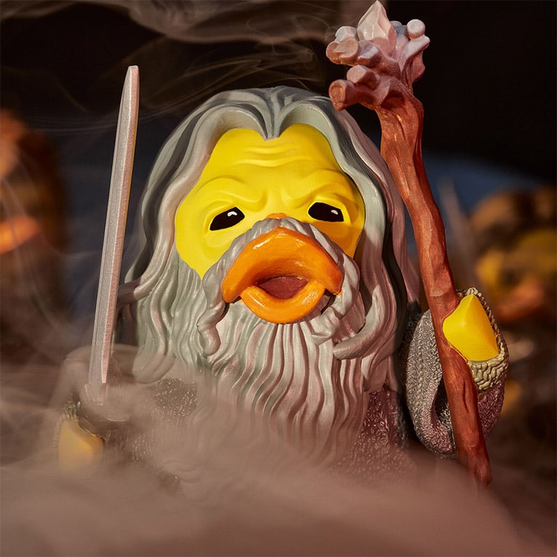 Best of TUBBZ Boîte Canard de bain - Le Seigneur des anneaux - Gandalf (Vous ne passerez pas) (Édition standard) - flash vidéo