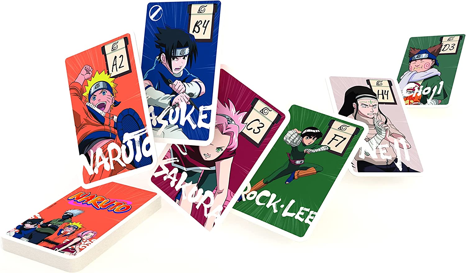 Shuffle - Jeu de Cartes Naruto - 3 en 1 - flash vidéo