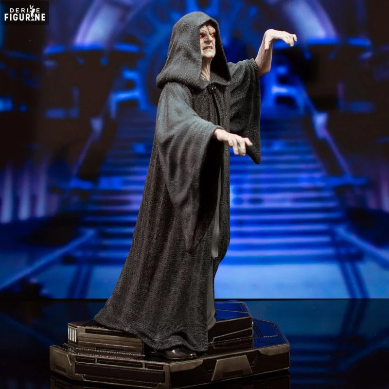 Diamond Select Toys - Star Wars : Le Retour du Jedi - Empereur Palpatine Statue Milestones 1/6 30cm - flash vidéo