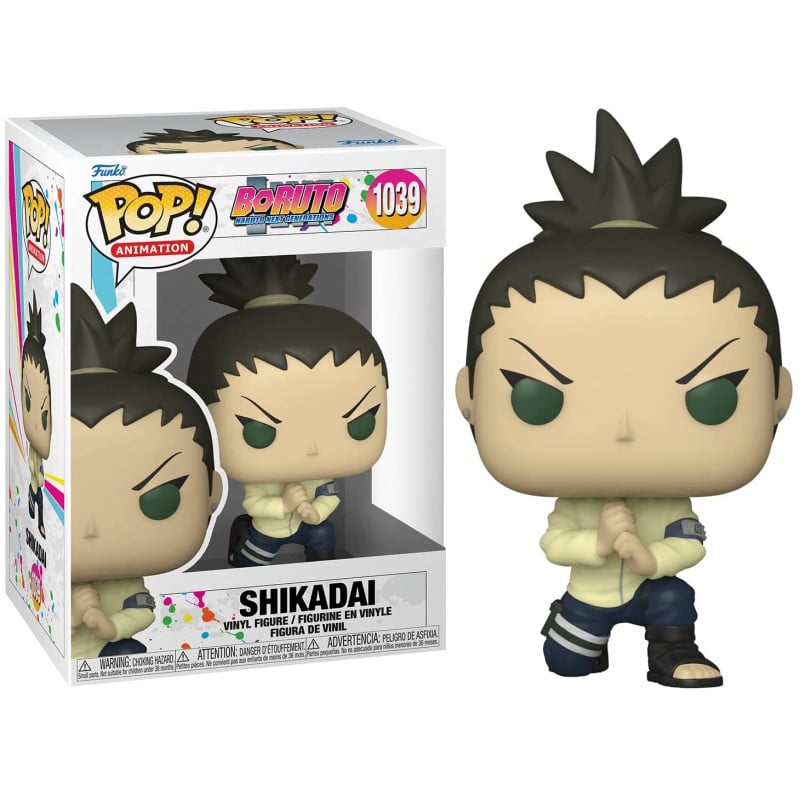 Funko Pop! Animation: Boruto: Naruto Next Generations - Shikadai ENG Merchandising - flash vidéo