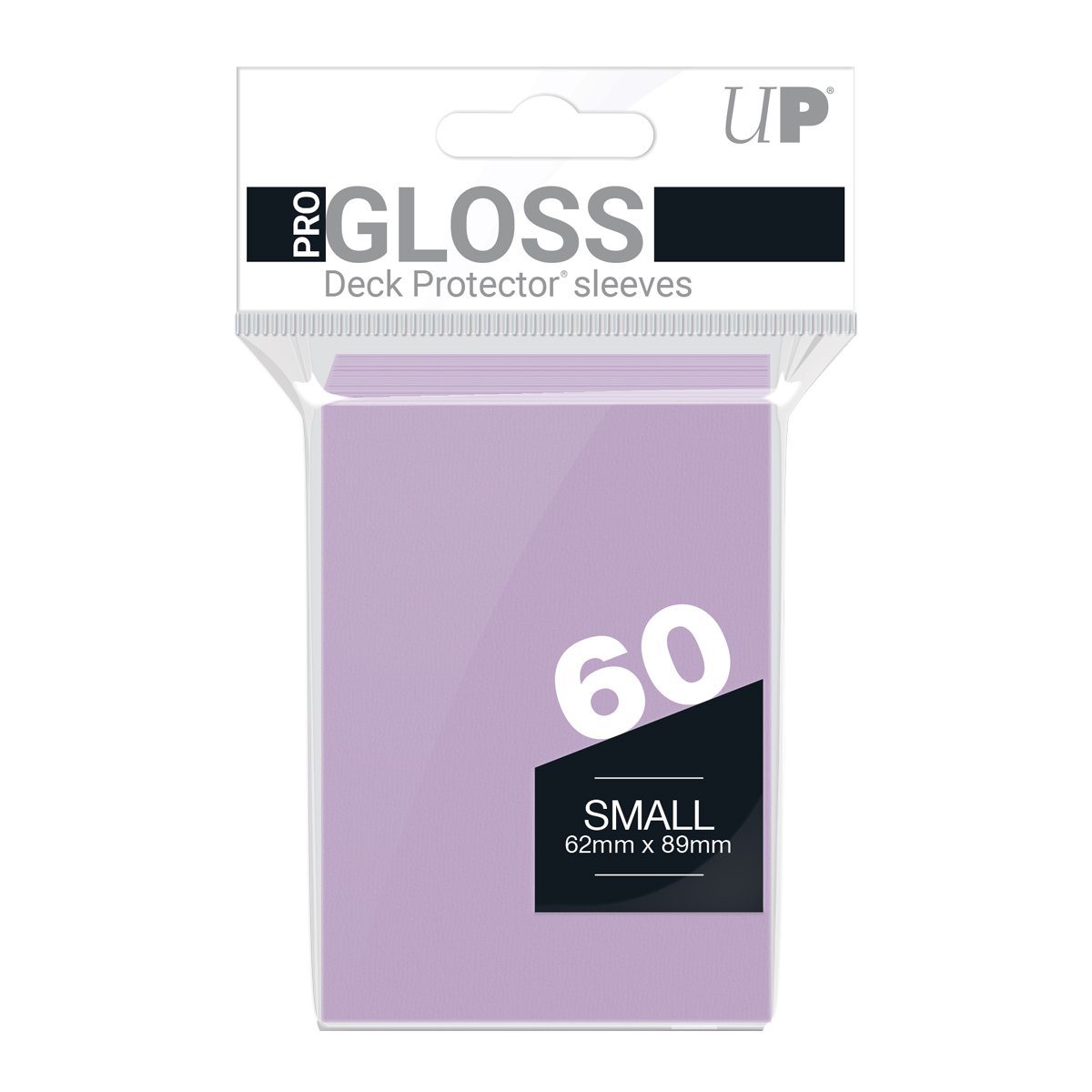 Ultra Pro - PRO-Gloss Sachet de 60 protèges cartes petit format Lilas (62 x 89 mm) - flash vidéo