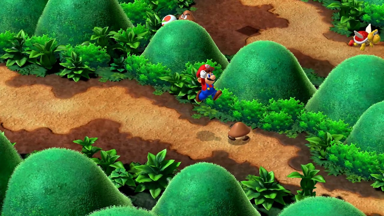 Super Mario RPG - flash vidéo