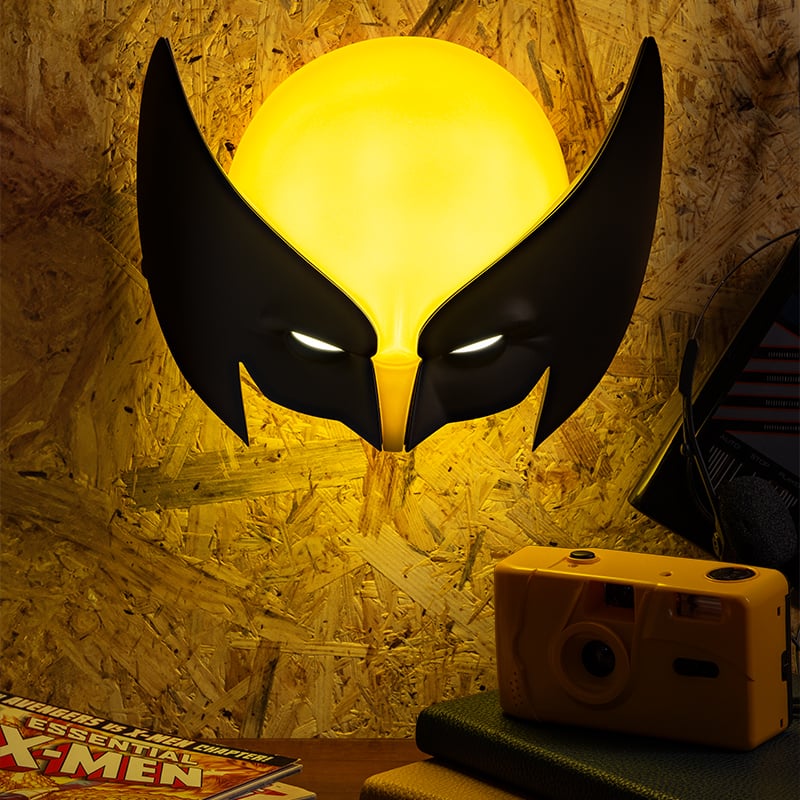 X-Men - Lampe Masque de Wolverine - flash vidéo