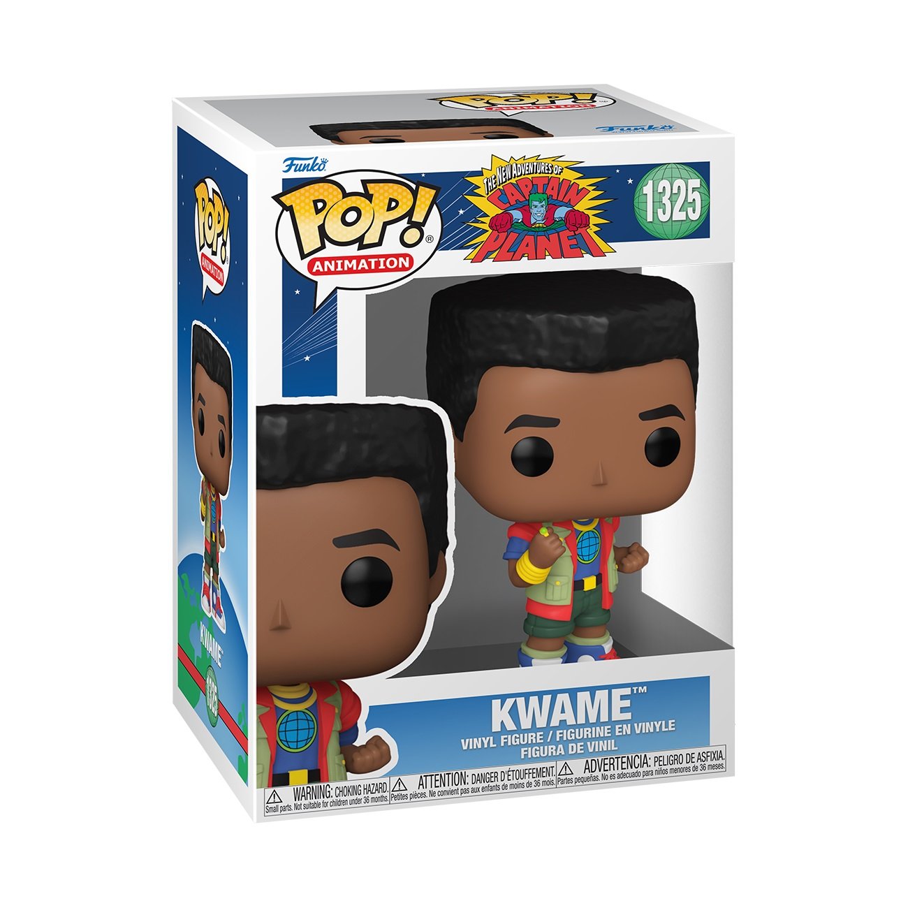 Funko Pop! Animation: Captain Planet - Kwame - flash vidéo