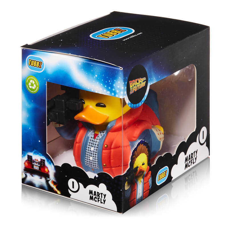 TUBBZ Canard de bain à collectionner - Retour vers le futur - Marty McFly (Édition standard) - flash vidéo