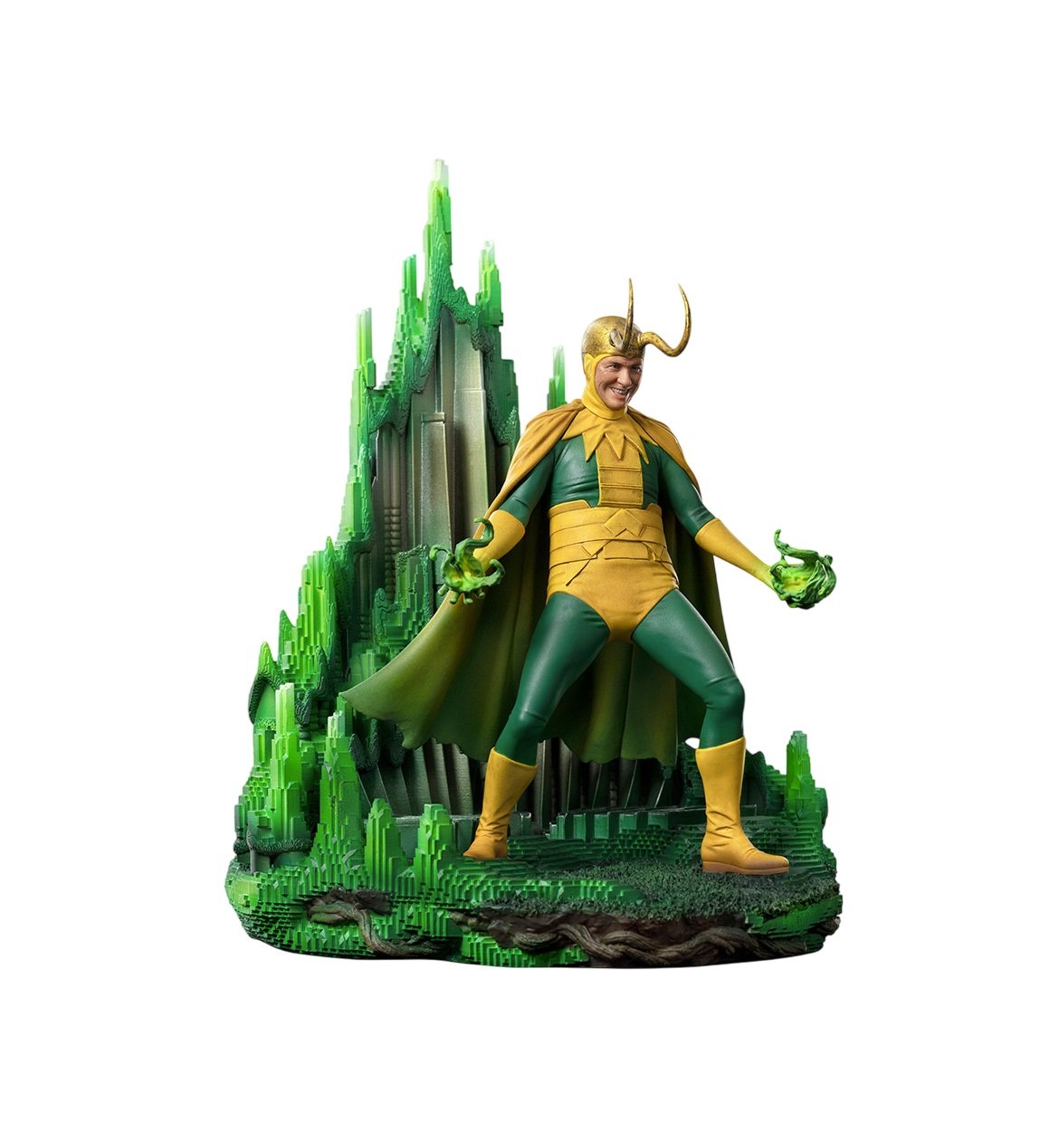 Iron Studios - Deluxe Arts Scale 1/10 - Marvel - Loki - Loki Classic Variant Statue 25cm - flash vidéo