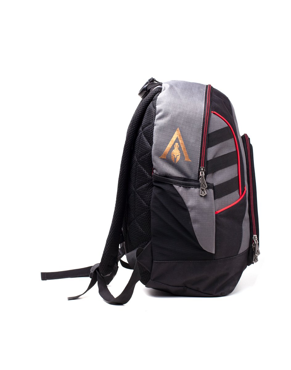 Assassin's Creed Odyssey - Technical Backpack With Gold Foil Print - flash vidéo