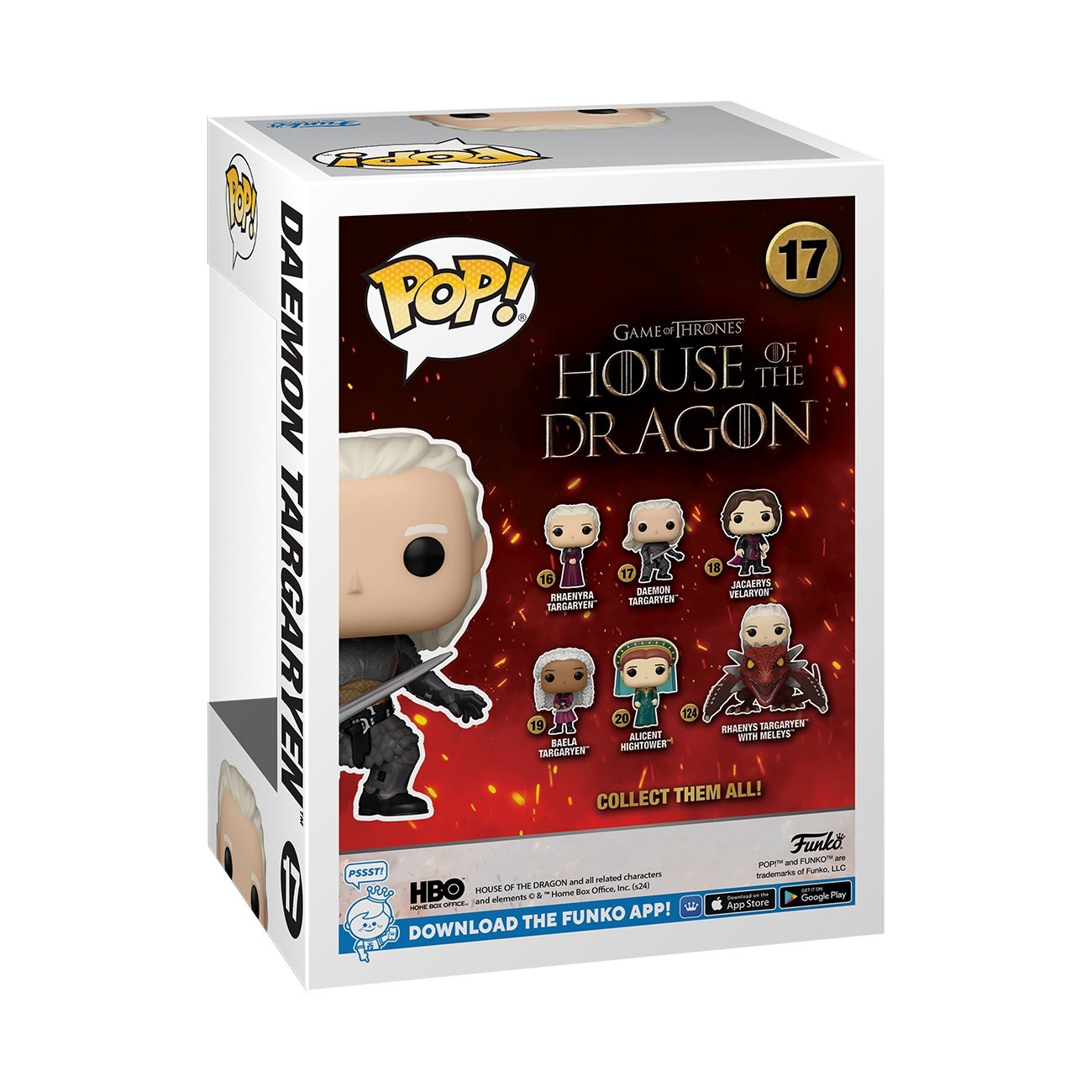 Funko Pop! TV: House of the Dragon - Daemon Targaryen - flash vidéo