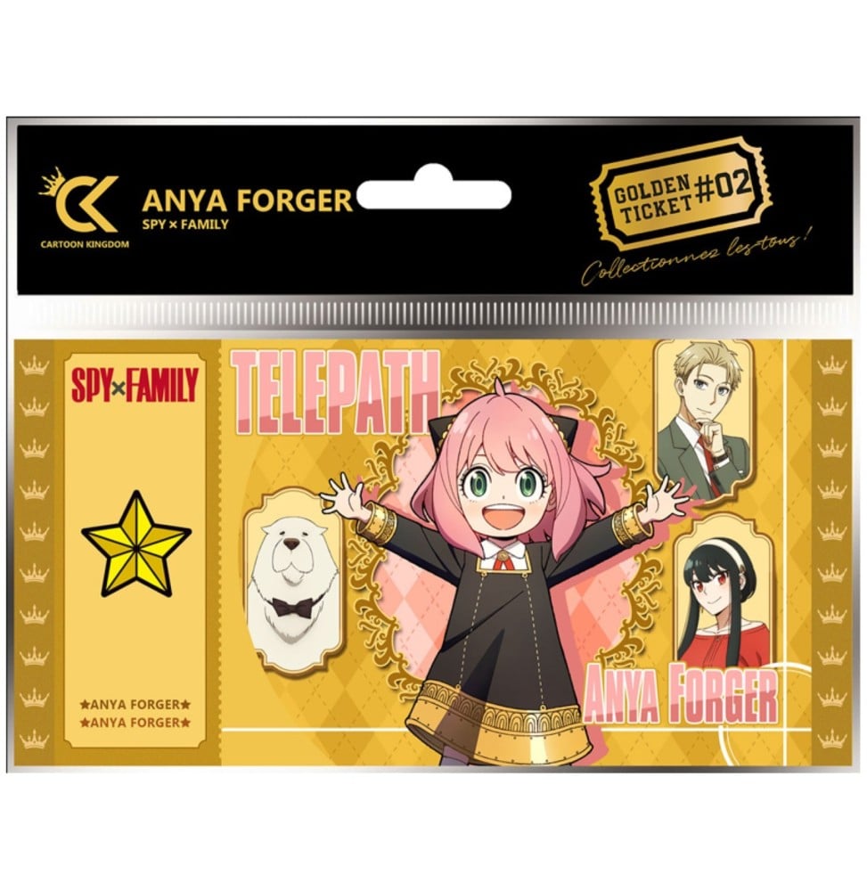 Cartoon Kingdom - Spy × Family - Anya Forger Golden Ticket #02 - flash vidéo