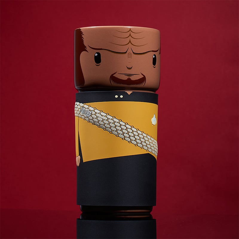 Star Trek - Mug isotherme réutilisable Coscup Worf - flash vidéo