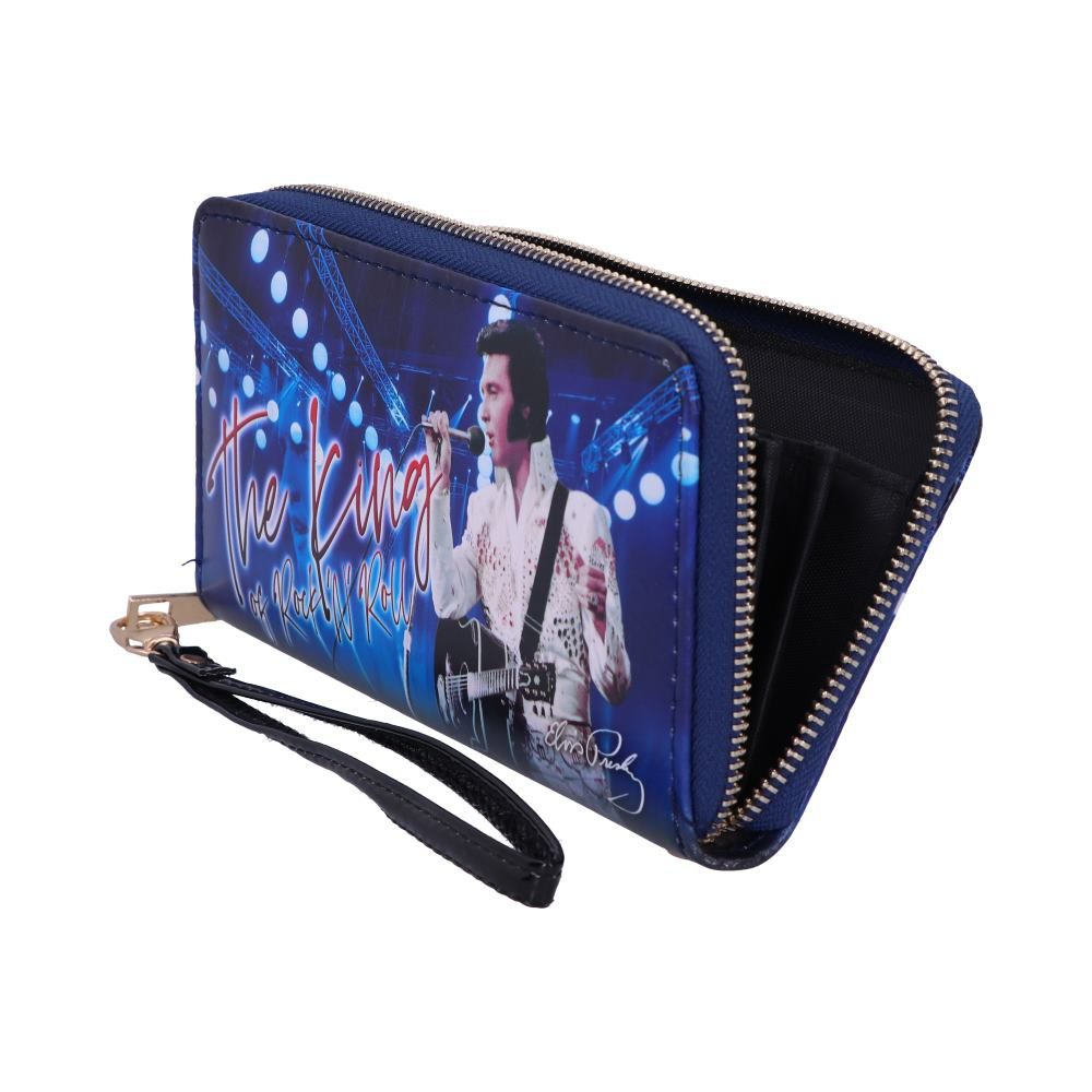 Elvis - Porte-monnaie The King of Rock and Roll 19cm - flash vidéo