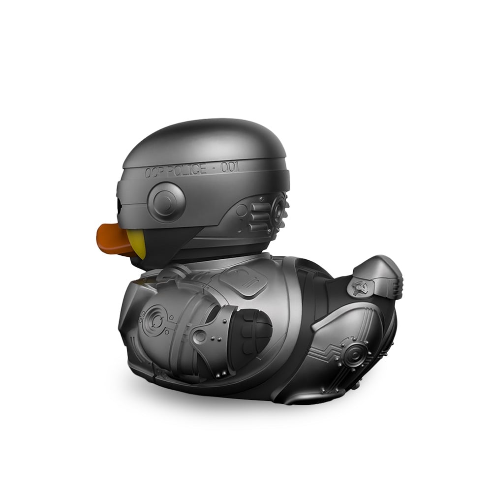 Numskull - Mini TUBBZ Canard de bain - Robocop - Alex Murphy (Édition baignoire) - 8cm - flash vidéo