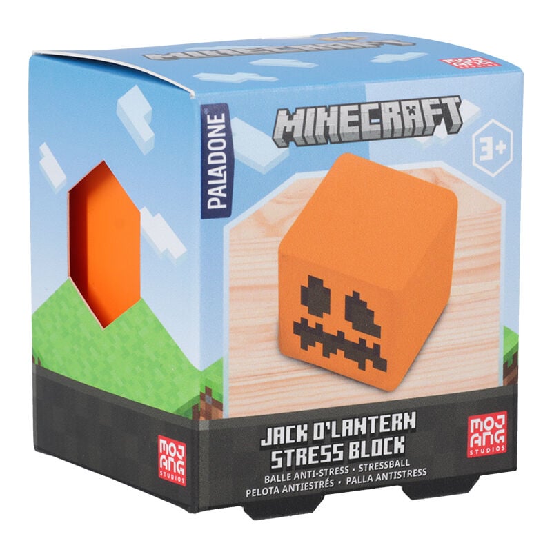 Mojang Studios - Minecraft Blocks Anti-Stress (CDU de 12pcs) - flash vidéo